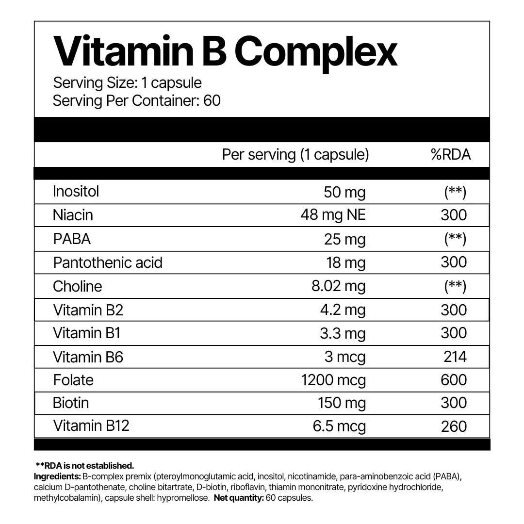 Vitamin B Complex - Image 2